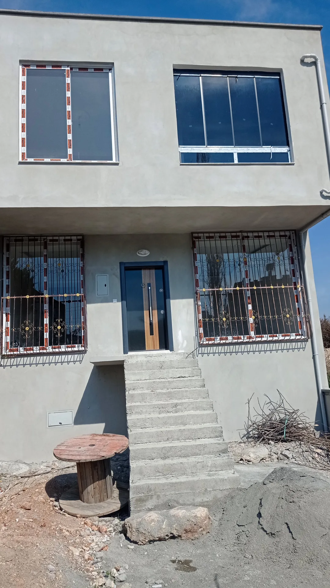Mersin'de yaptığımız müstakil ev inşaatı